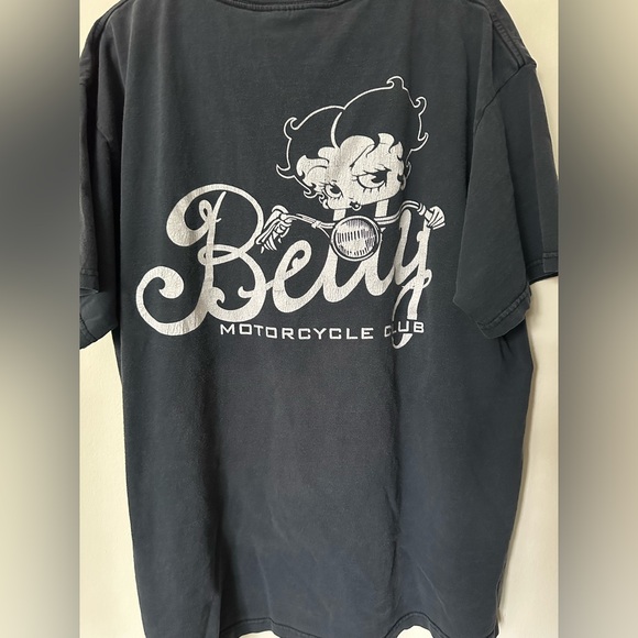 1994 VINTAGE BETTY BOOP MOTORCYCLE T-SHIRT - Picture 2 of 4